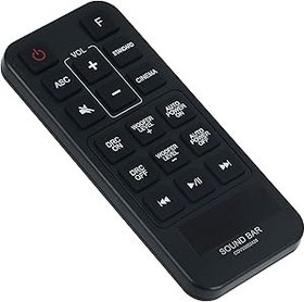 Resim Beyution COV33552428 LG SoundBar Sistemi LAC553B SH3B SH2 SPH3B-W SPH2B-P S45A1-D ile Uyumlu Yedek Uzaktan Kumanda 