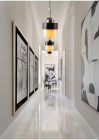 Resim TT AYDINLATMA Tt203-1-sy Siyah-eskitme Tekli Avize Siyah 35 x 50 