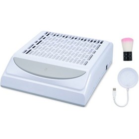 Resim Springsun 100w Led'li Tırnak Tozu Emici - 4500 Rpm, 1 Filtre + Fırça 