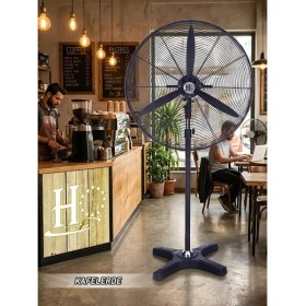 Resim Harwell 30 Inç Sanayi Tipi Ayaklı Vantilatör 240 W Güçlü Motor ile Yüksek Performans 