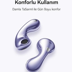 Resim HUAWEI FreeBuds 6 Kablosuz Kulaklık - Konforlu ve Kulak Yapısına Uygun Tasarım, Çift Sürücülü Gerçek Ses Deneyimi, Açık Tasarımlı Aktif Gürültü Engelleme, 36 Saat Pil Ömrü, IP54 Suya Dayanıklılık, Mor 