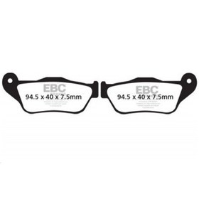 Resim Ebc Sfa430 Sıntered Scooter Dısc Pad Set Black E327 