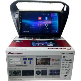 Resim Pejo 301 -citroen C-elyse Siyah Pioneer 4-64 Tam Profesyonel Oem Multimedia 9" 