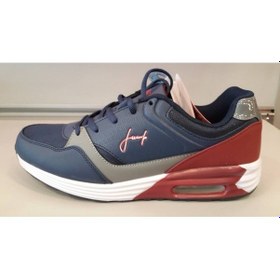 Resim Jump 10352 Air Max Navy Burgundy Yürüyüş Koşu Tenis Spor Ayakkabı Lacivert 