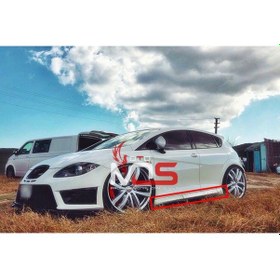 Resim Seat Leon Mk2 Aero Marşpiyel Takım Fiberglass Boyasız 
