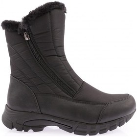 Resim Dgn 1001 Kadin Kürklü Fermuarli Bot 1001-2113-R1534 Siyah 