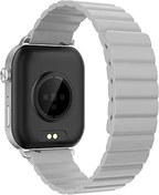 Resim Inteya Hiwatch Talk 2 Amoled Ekran Android Ve Ios Uyumlu Manyetik Kayışlı Akıllı Saat Gümüş Rengi 