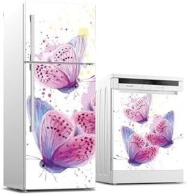 Resim Buzdolabı Ve Bulaşık Makinesi Takım Sticker 0255 