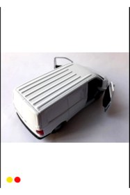 Resim OMZ Volkswagen Transporter Panelvan Metal Beyaz Minibüs Egitici Oyuncaklar Kız Erkek Cocuk Oyuncaklar 