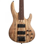 Resim Esp Ltd B-204 Spalted Maple Natural Bas Gitar 