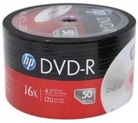 Resim HP Dvd-R 16X 4.7Gb 120Min 600 Adet 1 Koli 