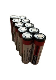 Resim Orion 10 Adet 18650p 3.7v 2000mah 15c Şarj Edilebilir Pil 