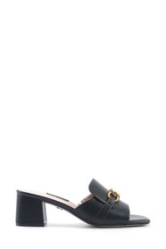 Resim Nine West GARLAND 5FX Siyah Kadın Topuklu Terlik 