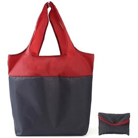 Resim Kosona Rpet Yenilenebilir Su Geçirmez Alışveriş Çantası - 30kg Kapasite, Taşınabilir Katlanabilir, Çevre Dost, Büyük Boy, Market Sepeti Kara Mavi 