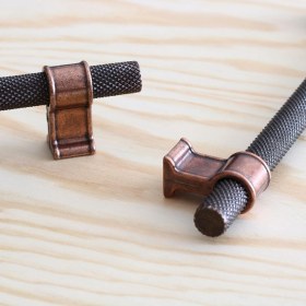 Resim Badem10 Hisar Antik Bakır Metal Kulp 128 Mm-12.8 cm Mobilya Çekmece Mutfak Dolabı Dolap Kulpları 