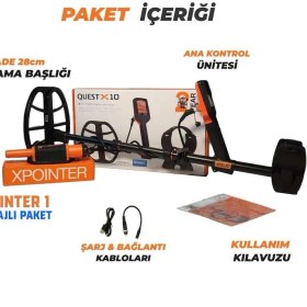 Resim Dedektör Burada X10 IDmaxX Dedektör + XPointer 1 (Avantajlı Paket) 