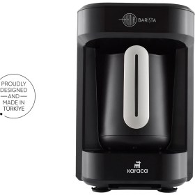 Resim Karaca Hatır Barista Cappuccino ve Türk Kahve Makinesi Pearl White 