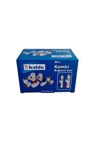 Resim KALDE Kombi 8'li Dirsekli Bağlantı Montaj Seti 