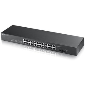 Resim Zyxel 24Port Gs1100 24 Gigabit 2Xsfp Yönetilemez Switch 