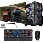Resim Izoly ST999130 R7-3700X 16 GB 512 GB M.2 NVMe RX580 8 GB 27" Free Dos Masaüstü Oyuncu Bilgisayarı 
