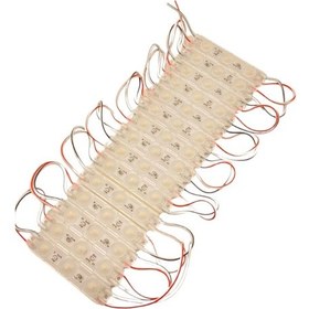Resim 20 Adet 12 Volt 1.5 Watt 3 Lensli Beyaz 2835 Smd Led Modül Ip65 Modül 