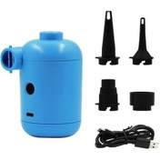 Resim Ankatek Sones Ht-426 Kauçuk Bot Şişme Yatak İçin Usb Elektrikli Hava Pompası Mavi Op 