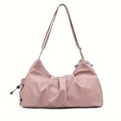 Resim Leacat Kadınlar için Naylon Yoga Çantası - Büyük Kapasiteli Seyahat ve Spor Salonu Çantası, Ayarlanabilir Omuz Askısı, Çoklu Bölümler ve Güvenli Fermuar Kapatma, Günlük Kullanım için Rahat Stil, Spor Çantası, Şık Tasarım, Dayanıklı Yapım 