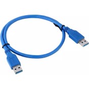 Resim BK Teknoloji Yüksek Hızlı USB 3.0 Erkek-Erkek Data Kablosu - 50CM 