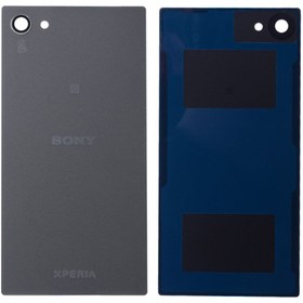 Resim Genel Markalar Sony Xperia Z5 Compact-mini Uyumlu Arka Pil Batarya Kapağı Lens - Füme 