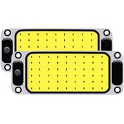 Resim 2 adet Evrensel LED Okuma Işıkları Arabalar, Kamyonlar, RV'ler ve Tekneler için - Parlak Sarı Tavan Işıkları Çubukları Anahtar ile, Araçlar ve Kampçılara Uygun, Araç Aydınlatma Yükseltmesi, Şık Işık Tasarımı, Dayanıklı Yapı, Pilsiz 