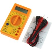 Resim Xiyu Shop Sarı Stil DT-832 Dijital Multimetre Otomatik Aralık Sayımları Acdc Amp Volt Ohm Test Cihazı Voltmetre Ampermetre Ohmmetre Kapasitans Çoklu Metre (Yurt Dışından) 