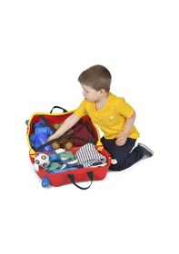 Resim Trunki Çocuk Bavulu - İtfaiye Frank 