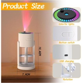Resim novoglo LED Işıklı Hava Nemlendirici Cihaz 