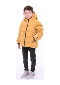 Resim Benitto Kids Erkek Bebek Çocuk Mont 51283 Hardal 