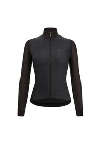 Resim Santini Colore Puro Kadın Kışlık Bisiklet Forması 3w216175rcolorpuro Siyah 