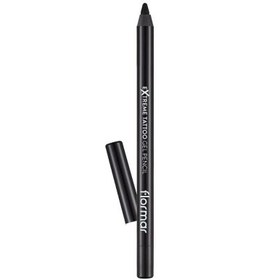 Resim Flormar Suya Dayanıklı Jel Göz Kalemi Extreme Tattoo Gel Pencil - 006 Onyx 