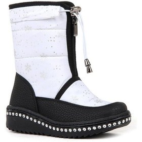 Resim Cool Le Petit Kız Çocuk Taşlı Termal Kar Bot (457118221) 