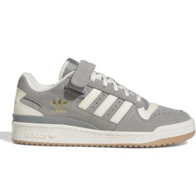 Resim adidas Gri - Beyaz Erkek Lifestyle Ayakkabı FZ6253 FORUM LOW 
