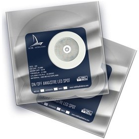 Resim Beyaz Gömme Düğmeli Led Spot No.1 - Beyaz 