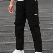 Resim Erkekler İçin Dört Mevsim Cep Tasarımlı Moda Günlük Pantolon, Benzersiz Outdoor Düz Paça İş Kıyafeti 