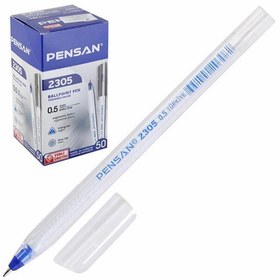 Resim Pensan Tükenmez Kalem Üçgen Mavi 0,5 MM 50 Li 2305 