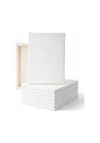 Resim 4 Adet 50x70 Cm Tuval %100 Pamuklu Kumaş 