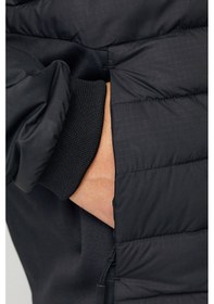 Resim Jack & Jones 12256983 Erkek Siyah Mont & Kaban 