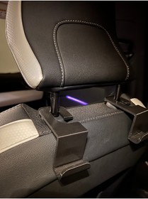 Resim Bonolupo Araç Içi Askı - Koltuk Arkası Araba Askısı Siyah 1 Adet (BİYOPLASTİK) 