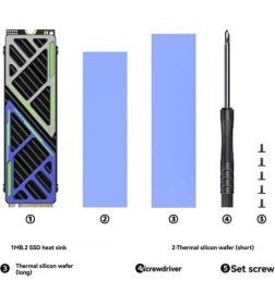 Resim Hasyılmaz M2 SSD Soğutucu 