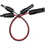 Resim Honeybeeshop 40cm 0.4 Metrelik 1.3 Fit Güneş Paneli Düz Kablo Erkek Dişi Bağlantılı Dayanıklı Esnek Rv Ev Güneş Sistemleri İçin 36v Dış Mekan Kablosu 