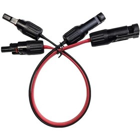 Resim Honeybeeshop 40cm 0.4 Metrelik 1.3 Fit Güneş Paneli Düz Kablo Erkek Dişi Bağlantılı Dayanıklı Esnek Rv Ev Güneş Sistemleri İçin 36v Dış Mekan Kablosu 