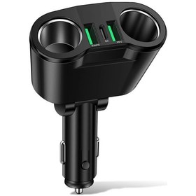 Resim Guseyee100w Pd Qc3.0 Çift Araç Çakmaklı Hızlı Şarj Adaptörü 12v/24v Universal Evrenseldiğer 