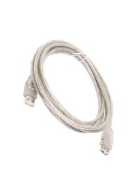 Resim USB UZATMA KABLO 47 CM ŞEFFAF POWERMASTER 