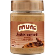 Resim MUNİ Kakao Çekirdekli Fıstık Ezmesi 300g 